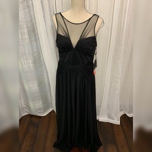 Black evening gown